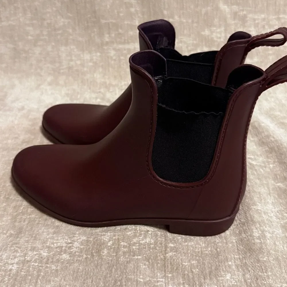 J. Crew Matte Chelsea rain boots